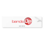 BandsUp Bumper Sticker for Your Favourite Band