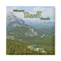 Banff Alberta Canada Refrigerator Magnet