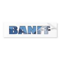 Banff Bumper Sticker