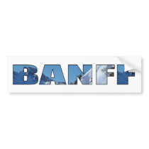 Banff Bumper Stickers