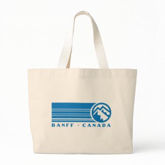 Banff Canada Canvas Bags