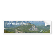 Banff Canada Seen From The Sulphur Mountain Gondol Bumper Stickers