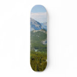 Banff Canada Seen From The Sulphur Mountain Gondol Custom Skate Board