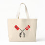 BANG ME guns crossed Tote Bags