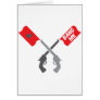 BANG ME guns crossed Greeting Cards