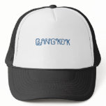 Bangkok Apparel Blue Font hats