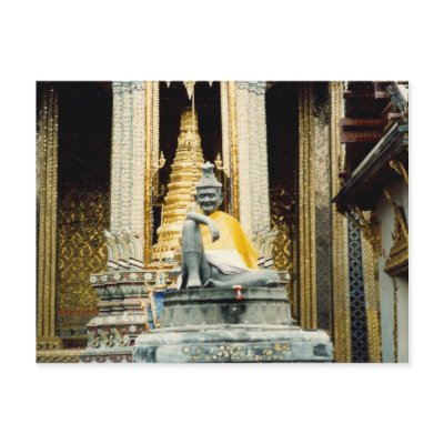 bangkok gold post card by cardart