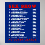 Bangkok Red Light ☆ Ping Pong ☆ Sex Show Posters