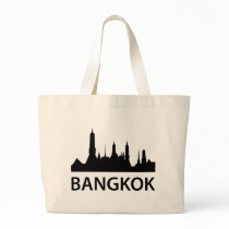 Bangkok Skyline Canvas Bags