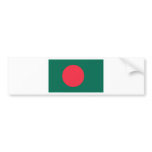 Bangladesh Flag BD Bumper Sticker