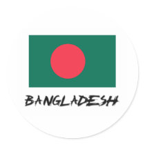 Bangladesh Flag stickers