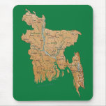 Bangladesh Map Mousepad