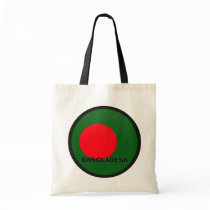 Bangladesh Roundel quality Flag Canvas Bags