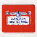 Banjara Greyhound mousepads