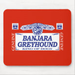 Banjara Greyhound mousepads