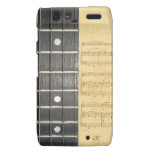 Banjo Fretboard Sheet Music Motorola RAZR Case Motorola Droid RAZR Case