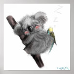 Banjo Koala and Benji Bird posters