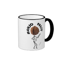Banjo Nut Coffee Mugs