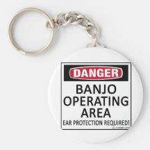Banjo Operating Area Key Chains