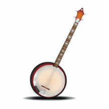 Banjo Photo Cutout