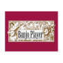 Banjo Player Postcard