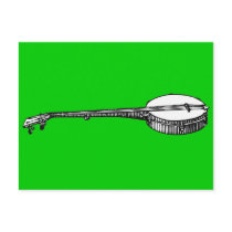 Banjo Post Card