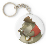 Banjo-Strummin’ Gator Keychain