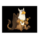 Banjo Strummin' Gryphon Postcards