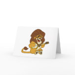 Banjo-Strummin’ Lion Card