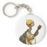 Banjo-Strummin’ Tortoise Keychain