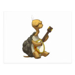 Banjo-Strummin’ Tortoise Postcard