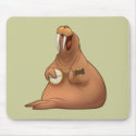 Banjo-Strummin' Walrus Mousepad