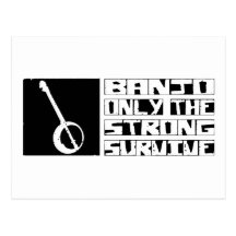 Banjo Survive Postcards