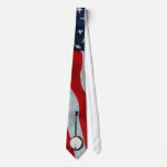 BANJO-TIE-AMERICAN FLAG