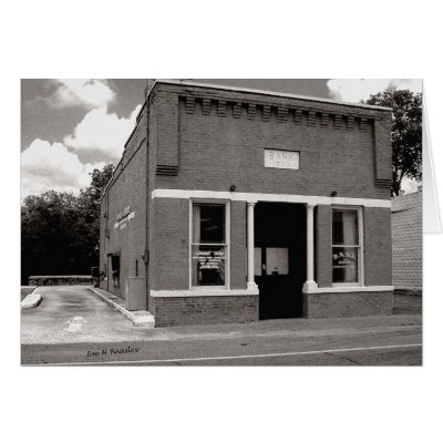 Bank-Auburntown Tennessee Card by bhbphotos