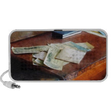 Bank Checks Dated 1923 Laptop Speaker
