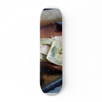 Bank Checks Dated 1923 Skate Deck
