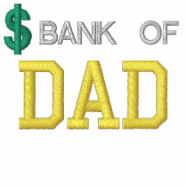 Bank Of Dad Embroidered Shirt