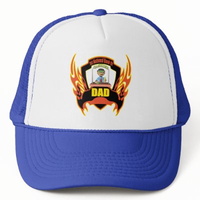 Bank Of Dad Fathers Day Gifts Trucker Hat by fathersdaytshirts