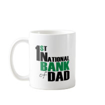 Bank of Dad Mug