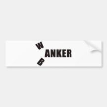 BANKER2 BUMPER STICKERS