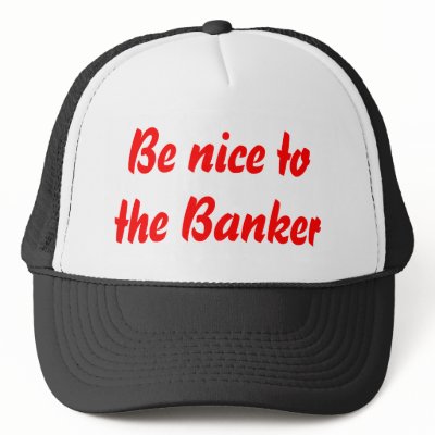 Banker Hat by officetshirts