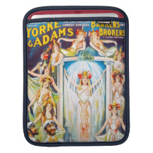 Bankers and Brokers, Rickshaw iPad Sleeve