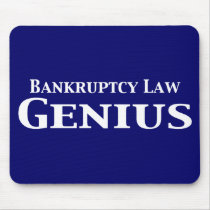 Bankruptcy Law Genius Gifts Mouse Pad