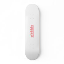 Banks, Alabama City Design Custom Skateboard