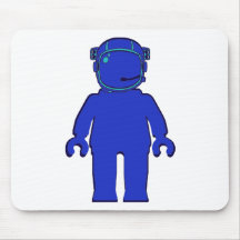 Banksy Style Astronaut Minifig Mouse Mat