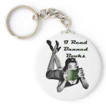 Banned Books Keychain