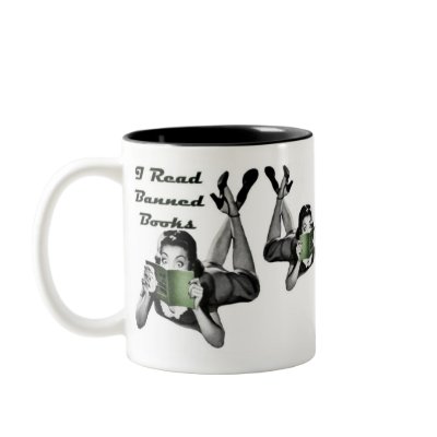 Banned Books Mug by Jaenne