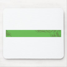 Banner-plant_green Mousepad