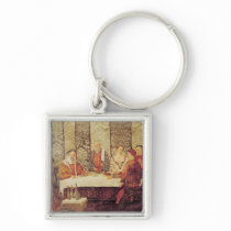 Banquet Given by Bartolomeo Colleoni Key Chains